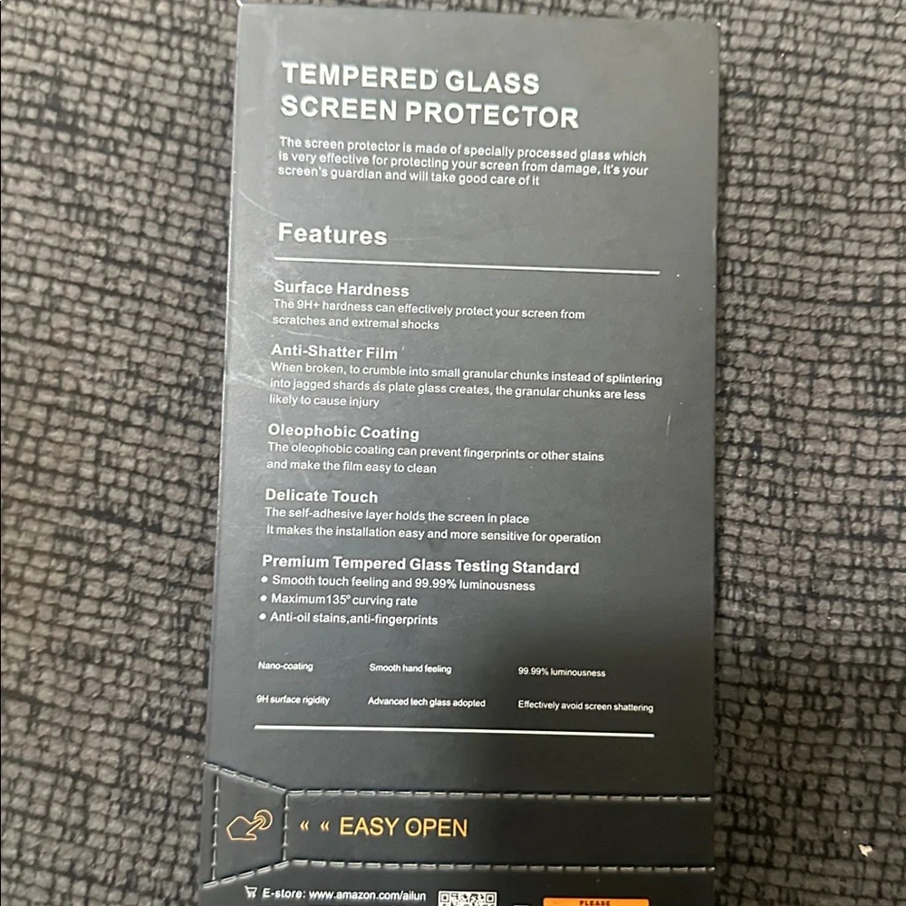 Ailun Glass Screen Protector iPhone 17 pro - 3 pack with camera lens protector